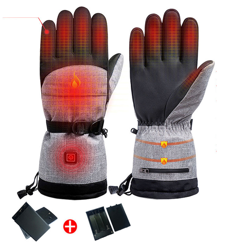 Outdoor cold and warm three-speed thermostat gloves - Image 7