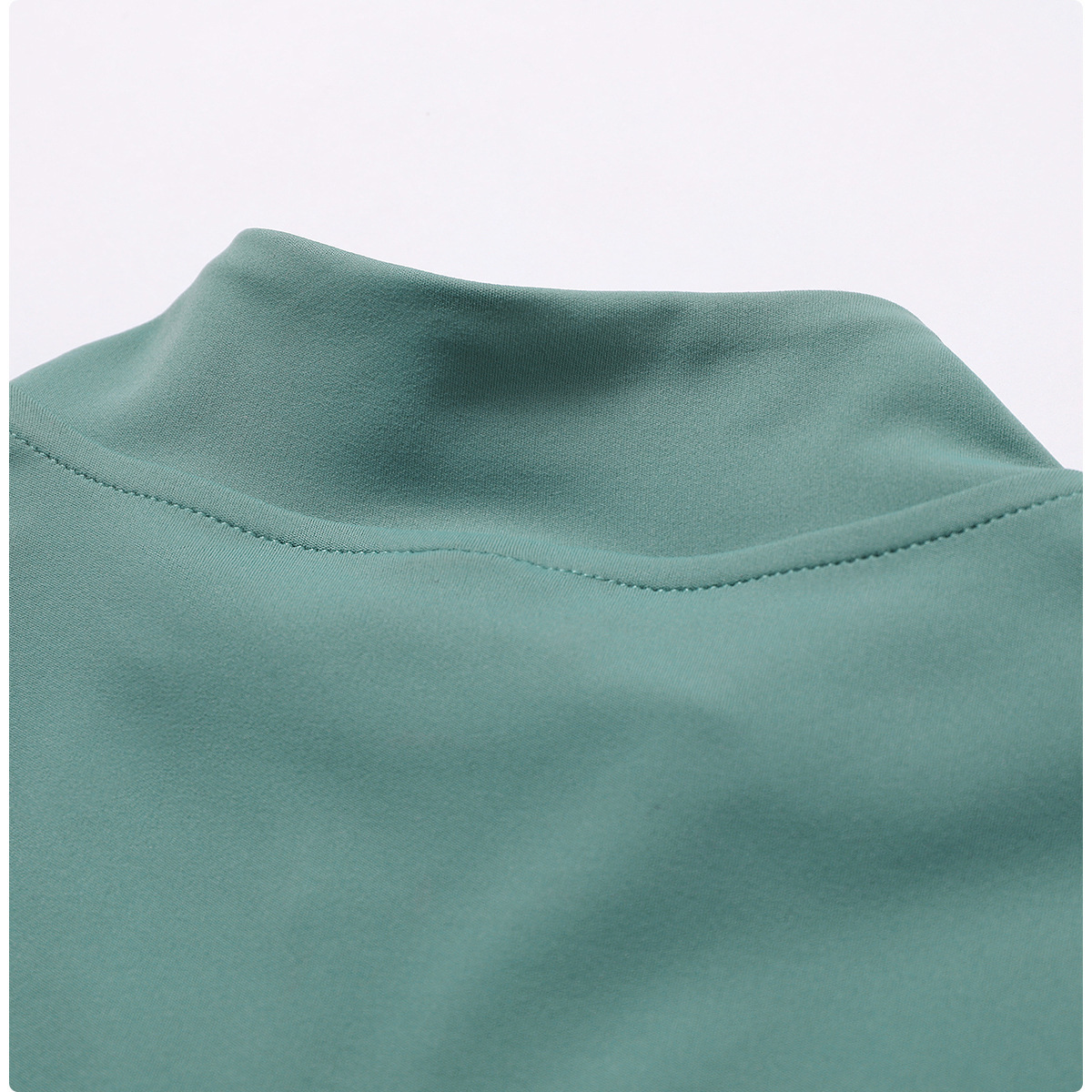 Zipper Outdoor Running Sports Ladies Yoga Jacket - Image 8