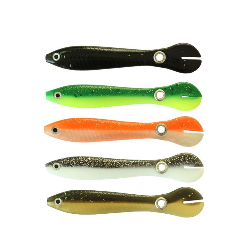 A Mock Lure Can Bounce With Slip Mechanism Artificial Swimming Soft Fishing Bait For Bass Trout Pike Spring Autumn - Image 2