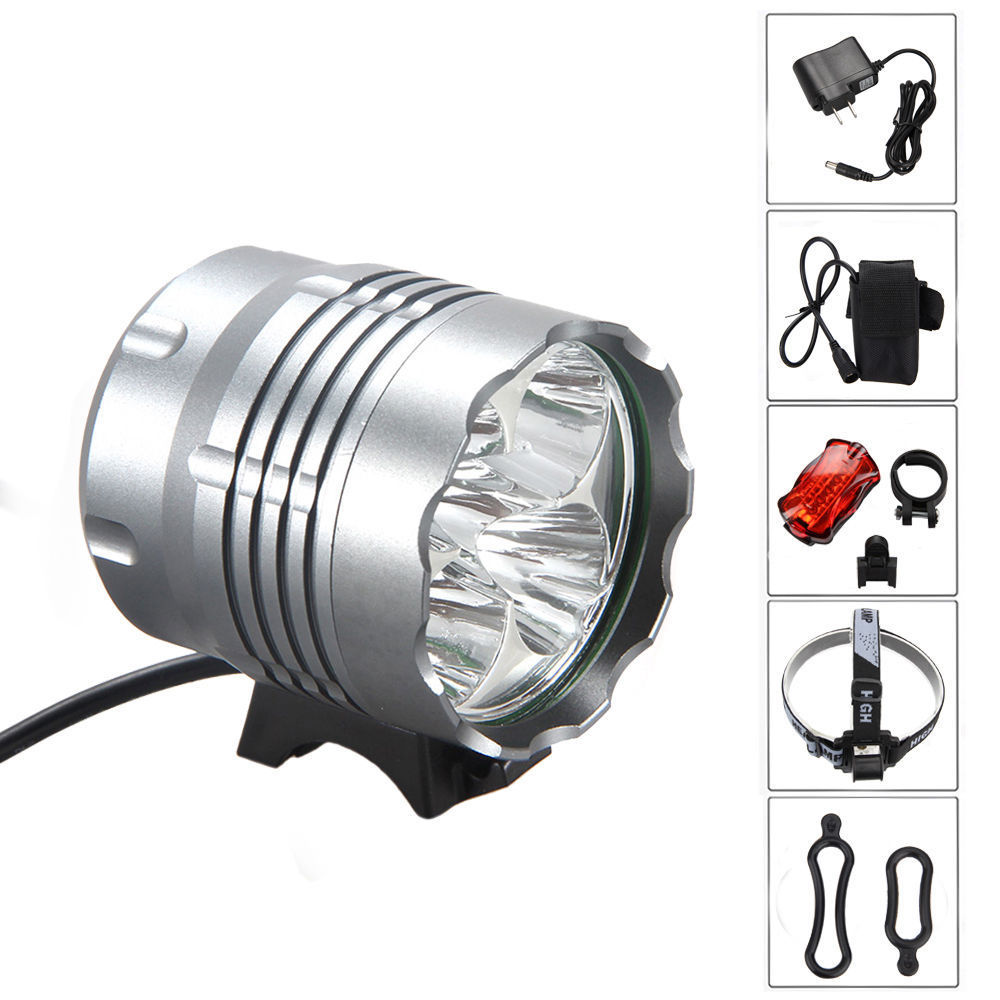 LED Mountain Bike Headlight 5T6 Bicycle Light - Image 3