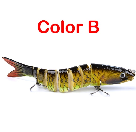 Pike Fishing Lures Artificial Multi Jointed Sections Hard Bait Trolling Pike Carp Fishing Tools - Image 8