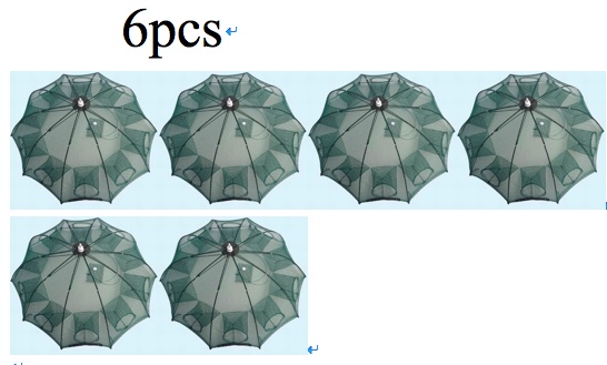 Strengthened 4-20 Holes Automatic Fishing Net Shrimp Cage Nylon Foldable Fish Trap Cast Net Cast Fold Crab Trap Fishing Network - Image 10