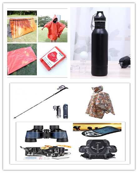 8-in-1 hand-held electronic altimeter Mountaineering portable fishing barometer compass altimeter - Image 6