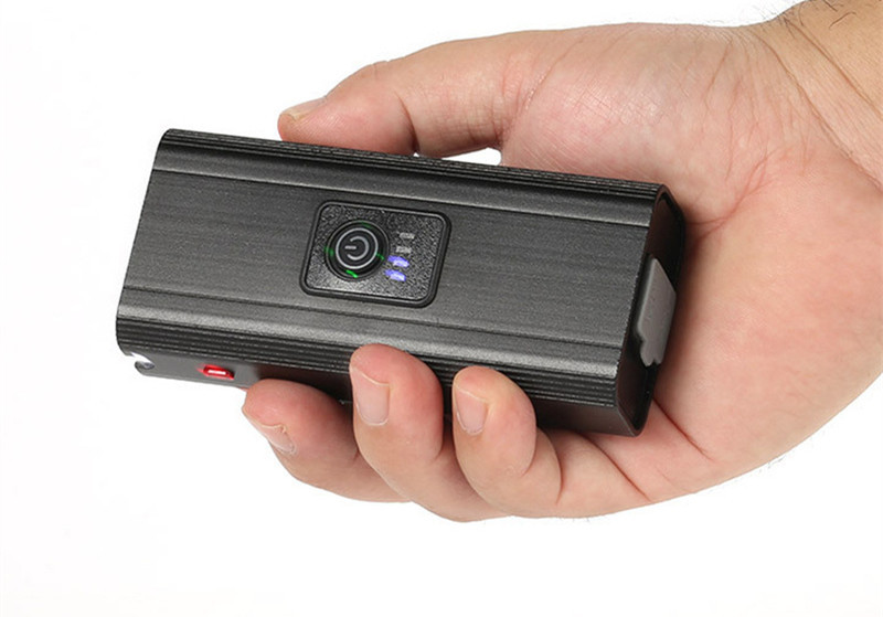 USB rechargeable outdoor waterproof light power display mountain night riding light - Image 3