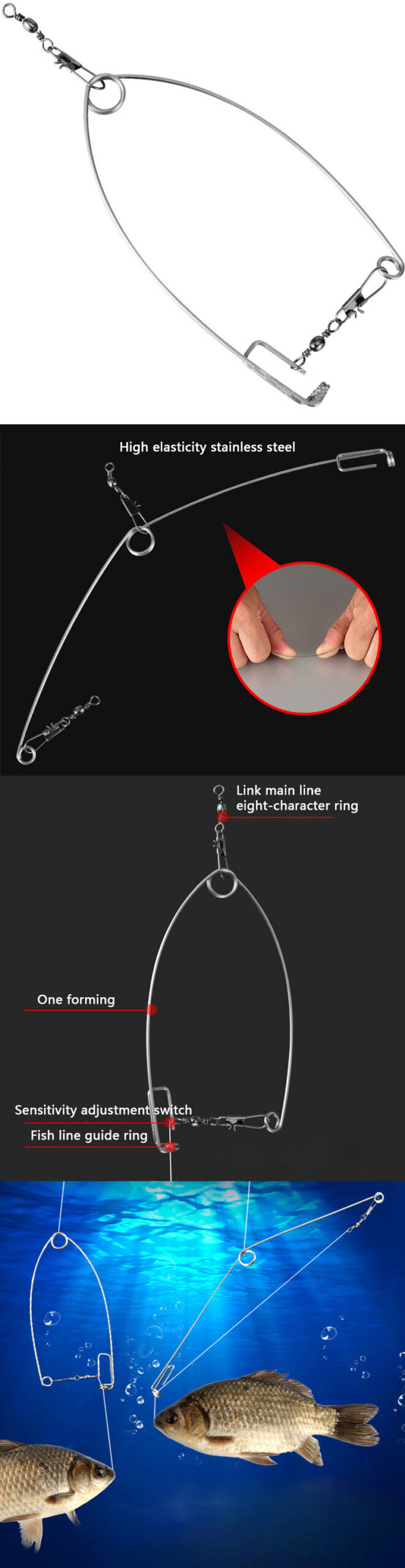 Fishing Artifact, Automatic Fishing Hook, Magic Hook, Tying Fishing Gear - Image 5