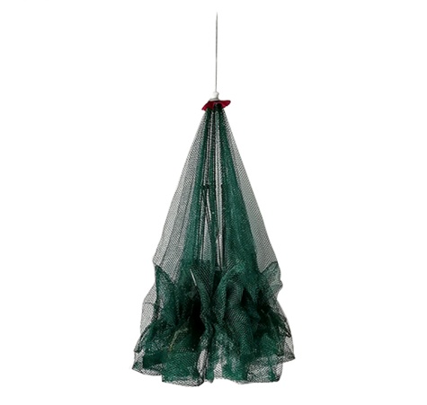 Strengthened 4-20 Holes Automatic Fishing Net Shrimp Cage Nylon Foldable Fish Trap Cast Net Cast Fold Crab Trap Fishing Network - Image 3