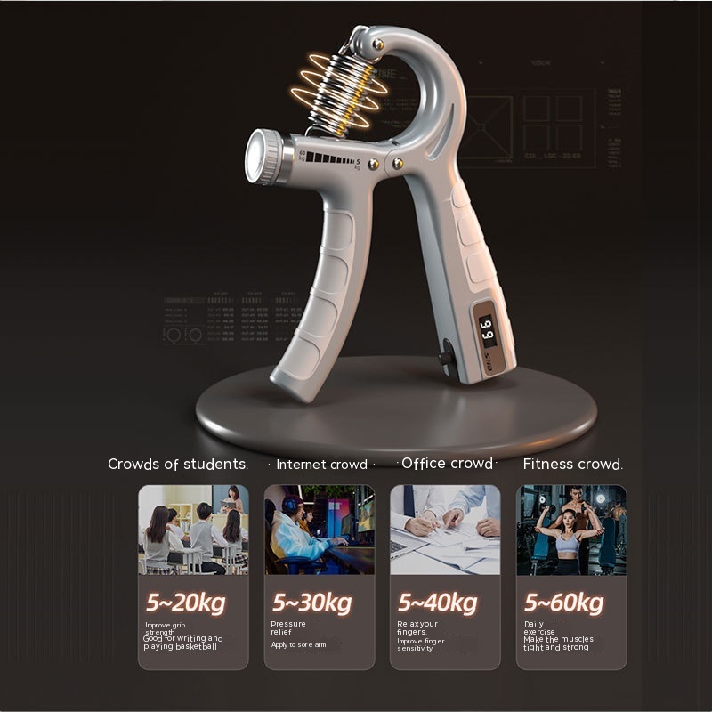 Spring Grip Men's Professional Exercise Arm Strength Home Fitness Equipment - Image 8