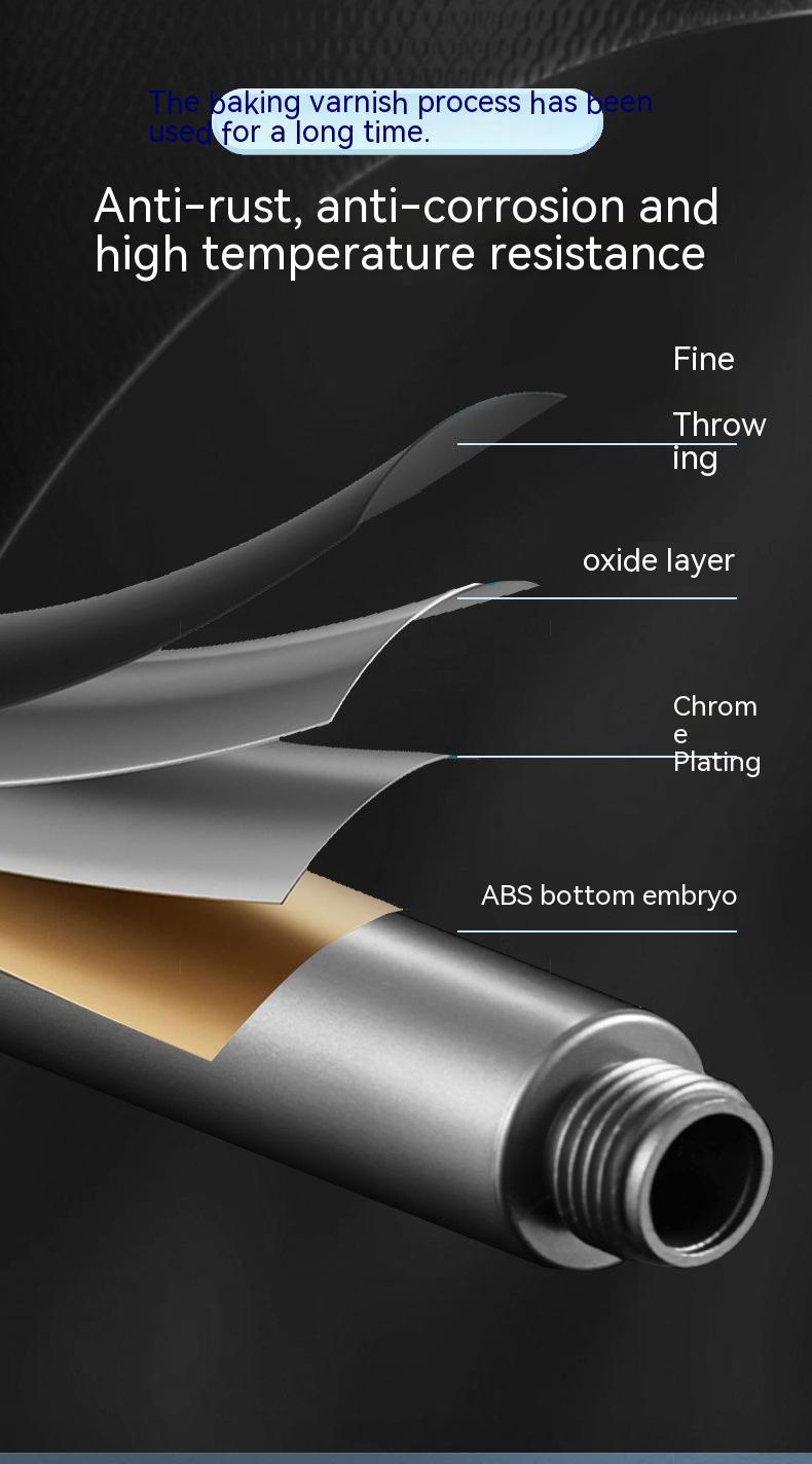 The Third Gear Adjustable Strong Supercharged Shower Head Household Bath Shower Hose Shower Head - Image 10