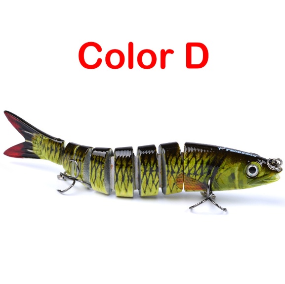 Pike Fishing Lures Artificial Multi Jointed Sections Hard Bait Trolling Pike Carp Fishing Tools - Image 10