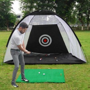 Golf Practice Net Tent Golf Hitting Cage Garden Grassland Practice Tent Golf Training Equipment Mesh Outdoor Golf Practice Net Tent Golf Hitting Cage Garden Grassland Practice Tent Golf Training Equipment Mesh Outdoor