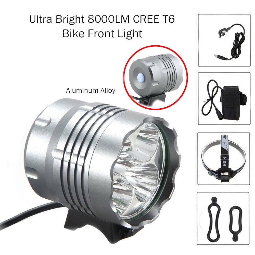 LED Mountain Bike Headlight 5T6 Bicycle Light - Image 4