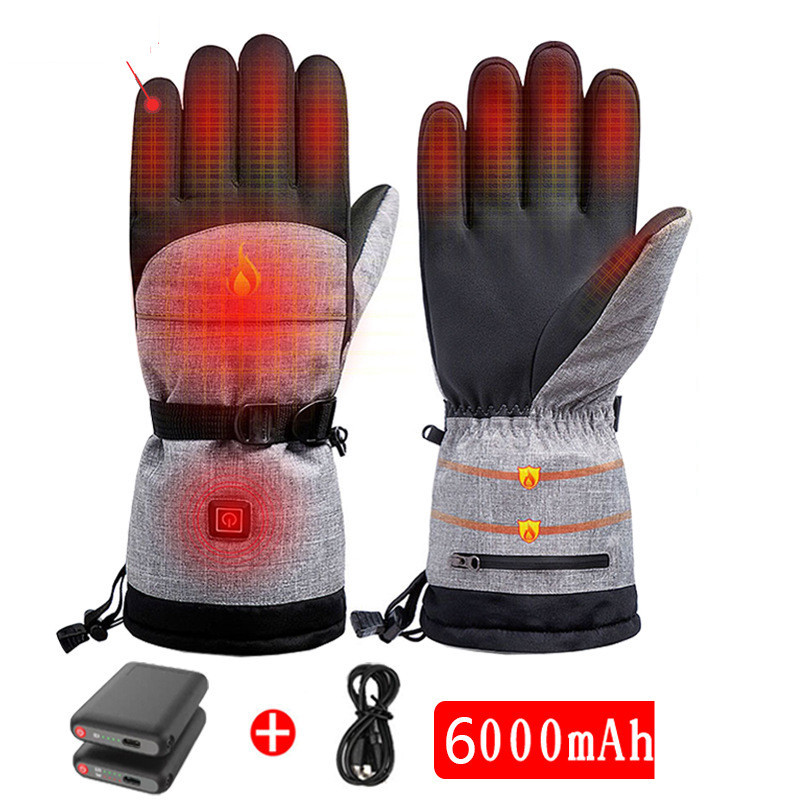 Outdoor cold and warm three-speed thermostat gloves - Image 8