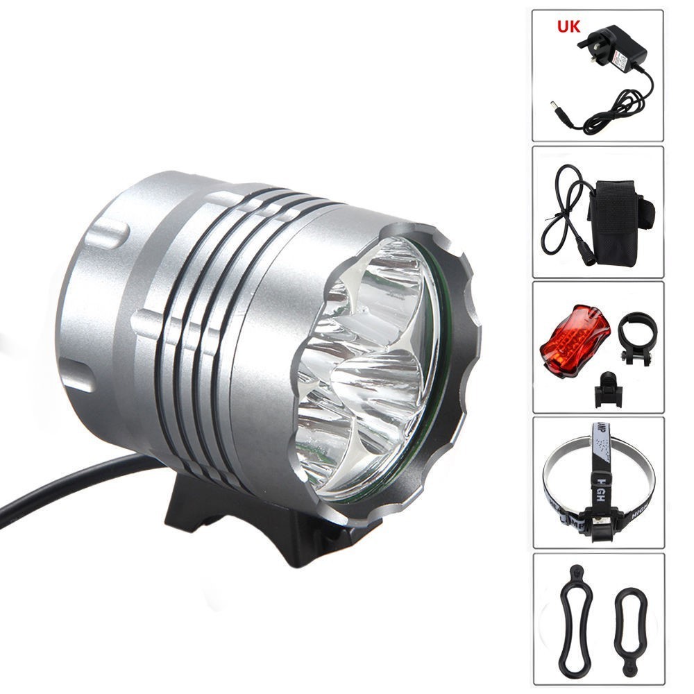 LED Mountain Bike Headlight 5T6 Bicycle Light - Image 7