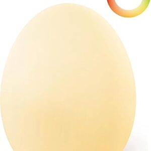 JolyWell Night Light for Kids, Baby Egg Light with 7 Colors Changing Mode & Stepless Dimming, Nursery Night Lamp BPA Free,Rechargeable Egg Night Light for Breastfeeding 1h Timer & Touch Control JolyWell Night Light for Kids, Baby Egg Light with 7 Colors Changing Mode & Stepless Dimming, Nursery Night Lamp BPA Free,Rechargeable Egg Night Light for Breastfeeding 1h Timer & Touch Control
