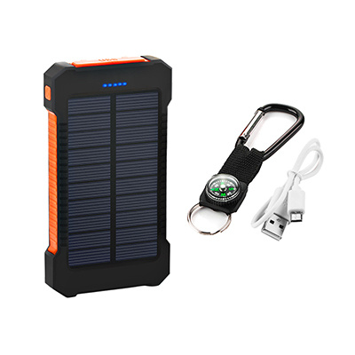 Compatible WithApple, Outdoor Solar Power Bank Battery ForIphone Charge - Image 9