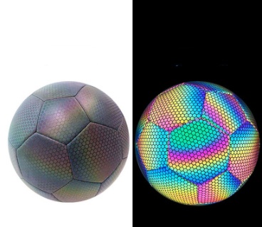 Machine Stitched Football Reflective Luminous Football - Image 5