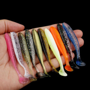 Two-color soft lure lure bionic lure Two-color soft lure lure bionic lure