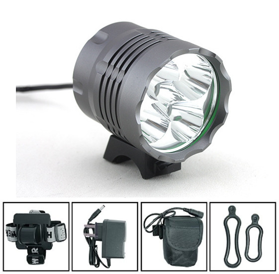 LED Mountain Bike Headlight 5T6 Bicycle Light