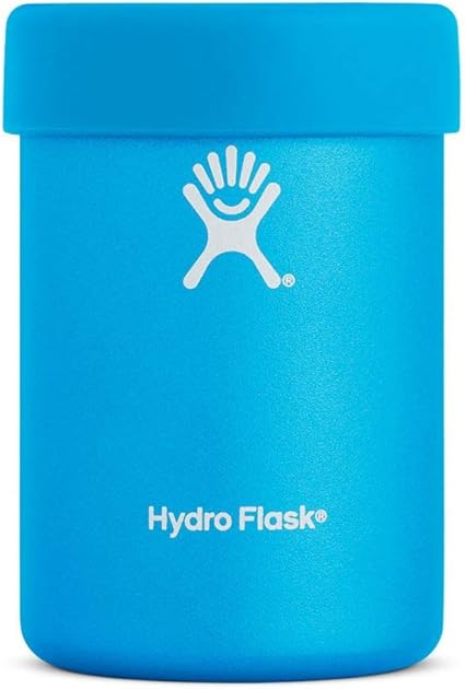 Hydro Flask Can Cooler Cup - Stainless Steel & Vacuum Insulated - Removable Rubber Boot - 12 oz, Pacific