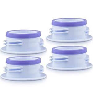 Maymom 3rd Gen Thread Changer or Bottle Converter; Allow Spectra S1 S2 Pump Wide Mouth Flange Compatible w Medela Bottle, Ameda Bottle, Lifefactory Bottle, Dr. Brown Narrow; No Leak, No Fallen Bottle Maymom 3rd Gen Thread Changer or Bottle Converter; Allow Spectra S1 S2 Pump Wide Mouth Flange Compatible w Medela Bottle, Ameda Bottle, Lifefactory Bottle, Dr. Brown Narrow; No Leak, No Fallen Bottle