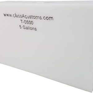 Class A Customs | T-0500 | One (1) 5 Gallon RV Fresh and Gray Water Holding Tank RV Concession Class A Customs | T-0500 | One (1) 5 Gallon RV Fresh and Gray Water Holding Tank RV Concession