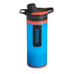 GRAYL GeoPress 24 oz Water Purifier Bottle – Filter for Hiking, Camping, Survival, Travel (Bali Blue) GRAYL GeoPress 24 oz Water Purifier Bottle – Filter for Hiking, Camping, Survival, Travel (Bali Blue)