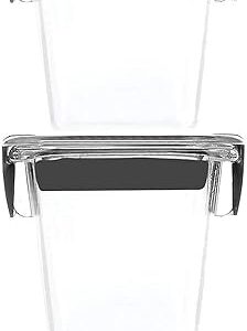 Rubbermaid Brilliance Food Storage Container, Mini, 0.5 Cup, Clear, 2 Pack Rubbermaid Brilliance Food Storage Container, Mini, 0.5 Cup, Clear, 2 Pack