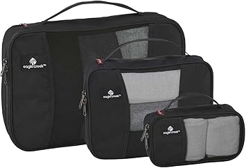 Eagle Creek Travel Gear Pack It, Black 3 Pack, One Size