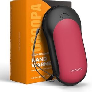 OCOOPA Fast-Charging Hand Warmers, 10000mAh Handwarmer with PD & QC 3.0 Rechargeable Hand Warmer Supercar Design Heating time 15 Hrs Perfect for Outdoor Activities Brilliant Winter Gift OCOOPA Fast-Charging Hand Warmers, 10000mAh Handwarmer with PD & QC 3.0 Rechargeable Hand Warmer Supercar Design Heating time 15 Hrs Perfect for Outdoor Activities Brilliant Winter Gift