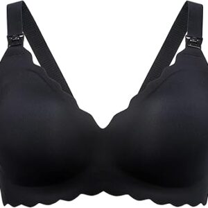 Momcozy Nursing Bras for Breastfeeding, Seamless Pregnancy Maternity Bra Wireless Classic Jelly Strip Support Nursing Bra Momcozy Nursing Bras for Breastfeeding, Seamless Pregnancy Maternity Bra Wireless Classic Jelly Strip Support Nursing Bra