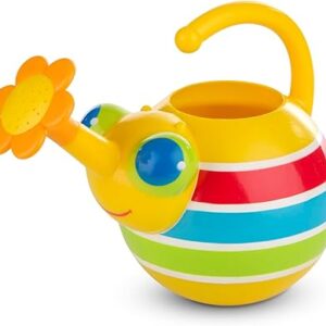 Melissa & Doug Sunny Patch Giddy Buggy Watering Can With Flower-Shaped Spout – Kid-Friendly Garden-Themed Pretend Play Watering Can For Kids