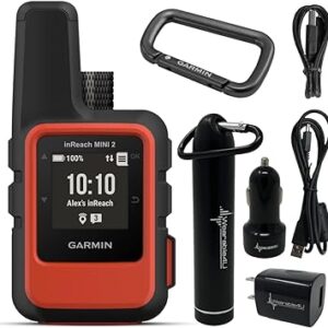 Wearable4U – Garmin inReach Mini 2 Satellite Communicator (Flame Red) with Power Pack Bundle Wearable4U – Garmin inReach Mini 2 Satellite Communicator (Flame Red) with Power Pack Bundle