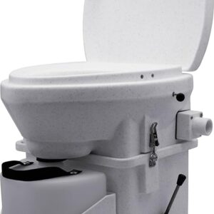 Nature’s Head Self Contained Composting Toilet with Close Quarters Spider Handle Design Nature’s Head Self Contained Composting Toilet with Close Quarters Spider Handle Design