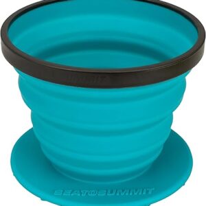 Sea to Summit X-Brew Collapsible Camping Coffee Dripper with Reusable Steel Filter Sea to Summit X-Brew Collapsible Camping Coffee Dripper with Reusable Steel Filter