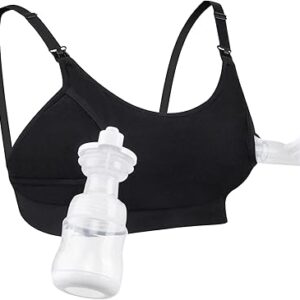 Momcozy Hands Free Pumping Bra, Adjustable Breast-Pumps Holding and Nursing Bra, Pumping & Nursing Bra in One Momcozy Hands Free Pumping Bra, Adjustable Breast-Pumps Holding and Nursing Bra, Pumping & Nursing Bra in One