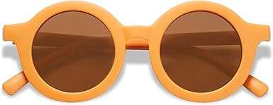SOJOS Cute Round Polarized Sunglasses for Kids Girls Boys UV400 Protection De Sol Gafas Beach Holiday