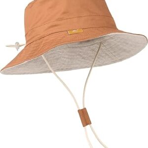 Baby Sun Hat for Boy Girl Toddler Summer Bucket Hat Kids Sun Protection Beach Hat Cotton Baby Hats