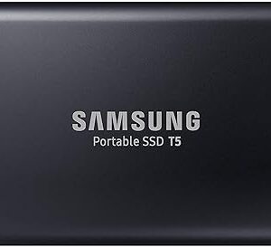 SAMSUNG T5 Portable SSD 2TB – Up to 540MB/s – USB 3.1 External Solid State Drive, Black (MU-PA2T0B/AM) SAMSUNG T5 Portable SSD 2TB – Up to 540MB/s – USB 3.1 External Solid State Drive, Black (MU-PA2T0B/AM)