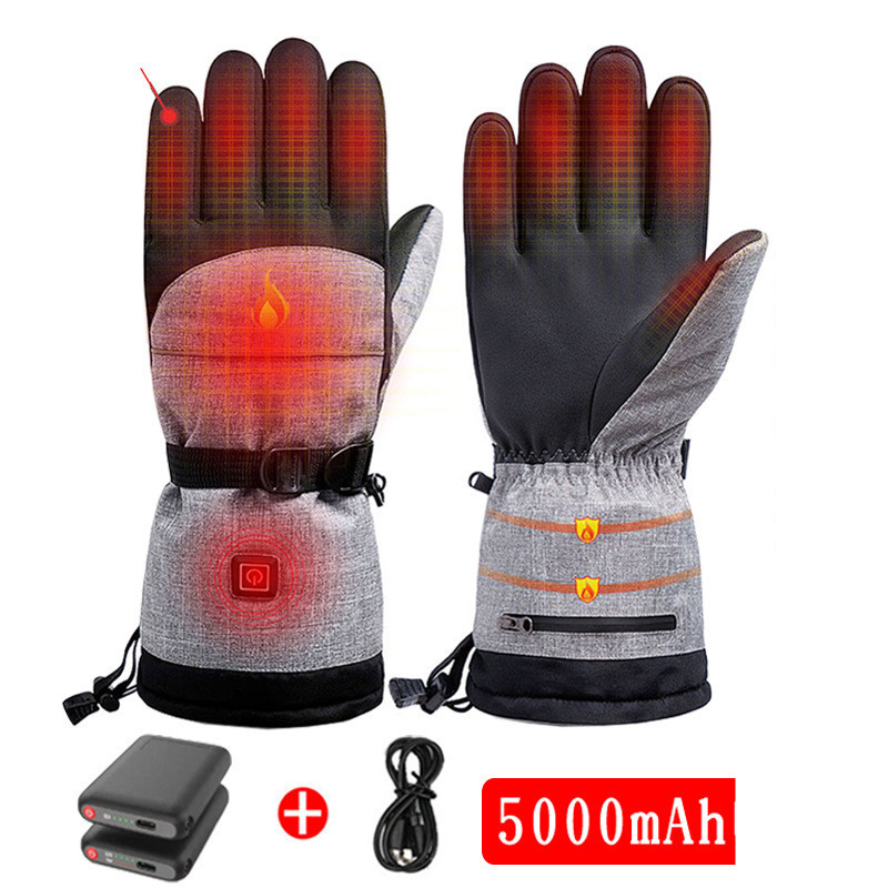 Outdoor cold and warm three-speed thermostat gloves - Image 6