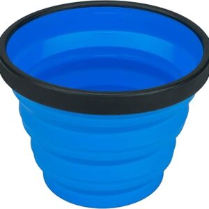 Sea to Summit X-Series Collapsible Silicone Camping Drinkware, Cup (8.3 fl oz), Royal Blue