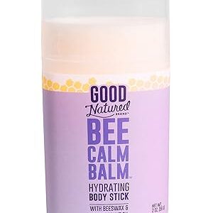 Good Natured Brand Bee Calm Balm Hydrating Body Stick with Beeswax & Raw Coconut Oil – 2oz – Moisturizing and Soothing Good Natured Brand Bee Calm Balm Hydrating Body Stick with Beeswax & Raw Coconut Oil – 2oz – Moisturizing and Soothing