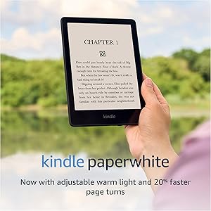 Amazon Kindle Paperwhite (8 GB) ? Now with a larger display, adjustable warm light, increased battery life, and faster page turns ? Black Amazon Kindle Paperwhite (8 GB) ? Now with a larger display, adjustable warm light, increased battery life, and faster page turns ? Black