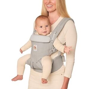 Ergobaby Omni Classic (formerly OMNI 360) All-Position Baby Carrier for Newborn to Toddler with Lumbar Support, 7-45 Pounds, Pearl Grey, One Size Ergobaby Omni Classic (formerly OMNI 360) All-Position Baby Carrier for Newborn to Toddler with Lumbar Support, 7-45 Pounds, Pearl Grey, One Size