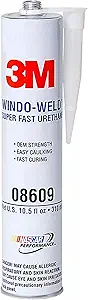 3M 08609 Window-Weld Super Fast Urethane Black Cartridge – 10.5 fl oz. 3M 08609 Window-Weld Super Fast Urethane Black Cartridge – 10.5 fl oz.