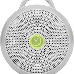 Yogasleep Hushh Portable White Noise Sound Machine for Baby, 3 Soothing Natural Sounds with Volume Control, Compact Size, Noise Canceling for Sleep Aid, Office Privacy, & Meditation, Registry Gift