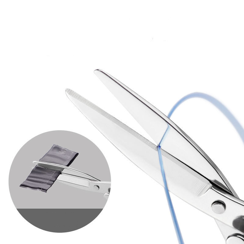 Mini Stainless Steel Folding Scissor Keychain Fishing Scissor Cutter Camping Tool Fishing Pliers Scissors Line Cutter Tool - Image 3