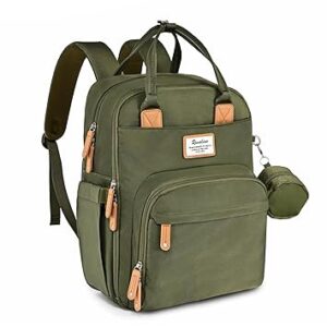 RUVALINO Diaper Bag Backpack – Multifunction Travel Back Pack Maternity Baby Changing Bags, Diaper Changing Totes, Large Capacity, Waterproof and Stylish, Baby Travel Essential, Army Green RUVALINO Diaper Bag Backpack – Multifunction Travel Back Pack Maternity Baby Changing Bags, Diaper Changing Totes, Large Capacity, Waterproof and Stylish, Baby Travel Essential, Army Green