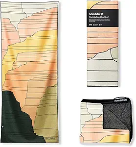 Nomadix Original Towel – Perfect for Beach, Pool, Travel, Camping, Yoga – Made with Recycled Materials – Super Absorbent – Sand Resistant Nomadix Original Towel – Perfect for Beach, Pool, Travel, Camping, Yoga – Made with Recycled Materials – Super Absorbent – Sand Resistant