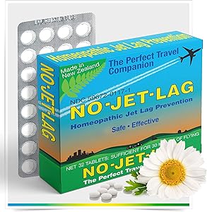 Miers Laboratories No Jet Lag Homeopathic Jet Lag Remedy (1 Pack, 32 Chewable Tablets), Travel Must Have, Flight Essential for Jet Lag Relief, Plant-Based. Miers Laboratories No Jet Lag Homeopathic Jet Lag Remedy (1 Pack, 32 Chewable Tablets), Travel Must Have, Flight Essential for Jet Lag Relief, Plant-Based.