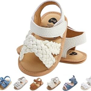 Baby Girls Sandals Summer Shoes Outdoor First Walker Toddler Girls Shoes for Summer
